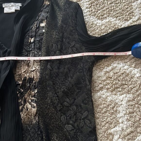 Alberto Mikali unique black sweater stunning design - Picture 5 of 7